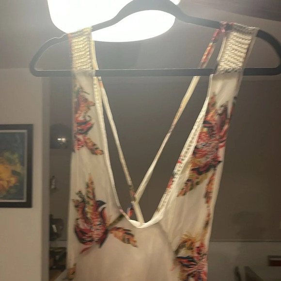 Free People Floral Dress - White and Pink - Picture 2 of 4